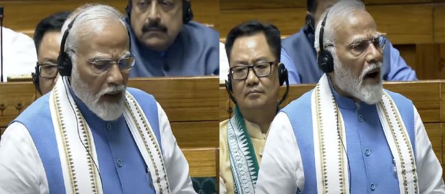 PM Modi: धन्यवाद प्रस्ताव पर चर्चा का जवाब दे रहे हैं पीएम मोदी, विपक्ष कर रहा जोरदार हंगामा