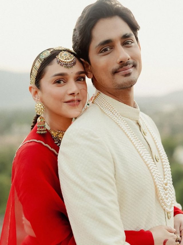 अदिति राव हैदरी और सिद्धार्थ ने की रॉयल शादी